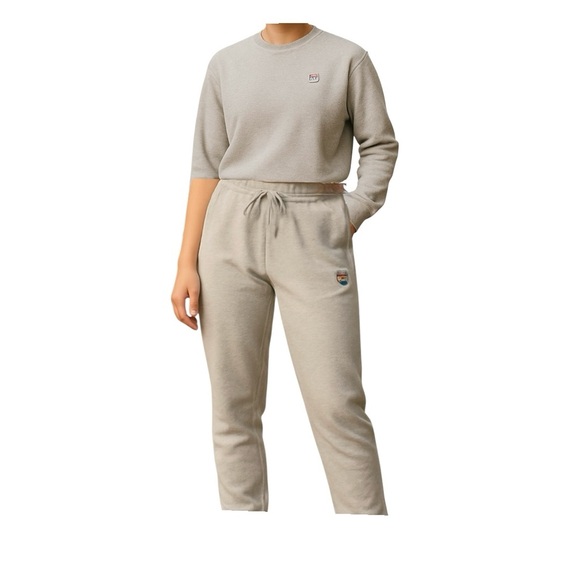 Fila Pants - FILA’s  Gray Track Pants Jogger & Sweatshirt set Sz XS